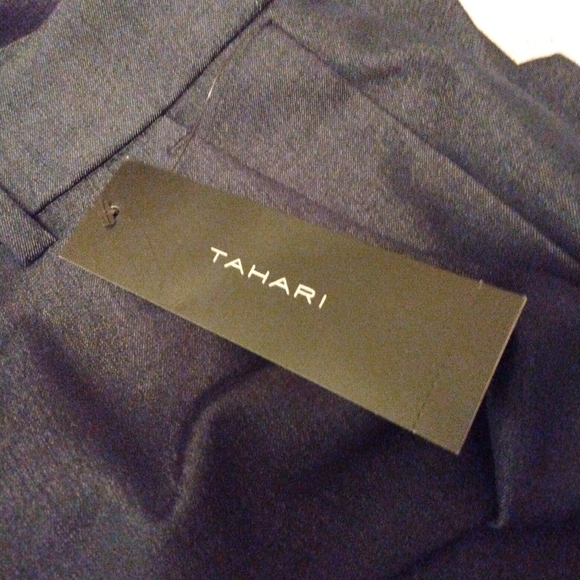 NWT Tahari navy blue slacks. Size 6. "Sandra" style. SALE!! - Picture 6 of 6